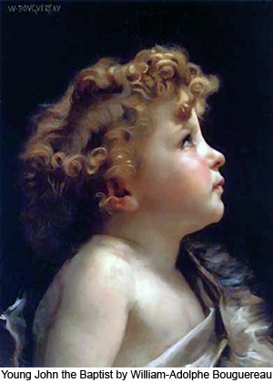 Young John the Baptist by William-Adolphe Bouguereau